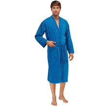 SCHIESSER Herren Bademantel