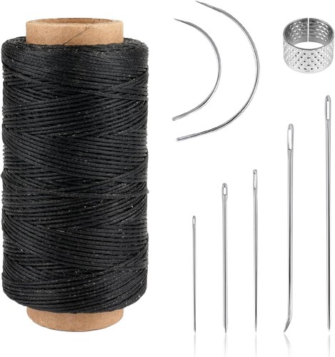 Ledergarn ledernadel rollen - 1,
