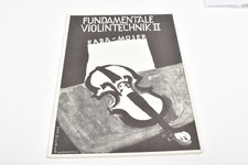 Fundamentale Violintechnik II - Raba-Moser - Noten - Violine