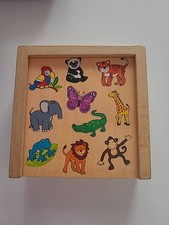 Memory Spiel Tiere, Holz