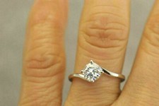 1 Karat Solitär Diamant