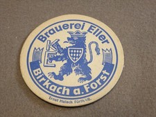 Bierdeckel ,  Brauerei Eller , Birkach a. Forst
