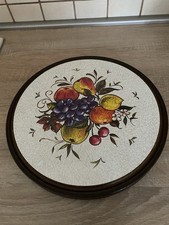 Emsa Drehteller Vintage ca. 33 cm Durchmesser 70er Jahre