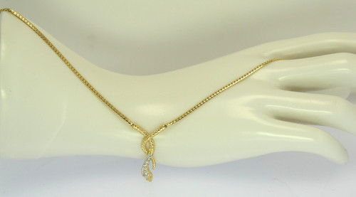Collier schlange 18 kt - in,