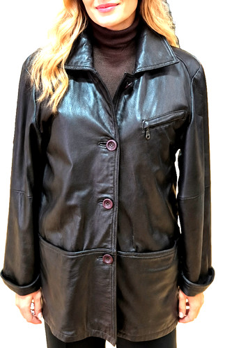 Echt leder lammnappa - lammnappa, jacke