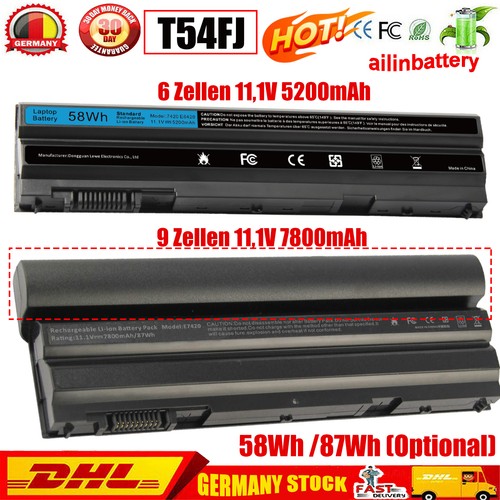 T54fj akku für dell latitude - t54fj,
