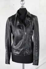 Tigha schwarze leder jacke - tigha,