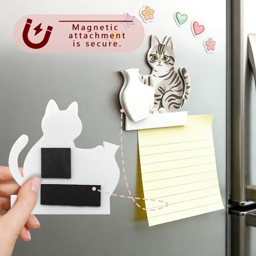 Magnet vase katze - magnet,