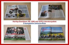 Harley-Davidson XR 1200 mit 91PS Literaturpaket - 5 komplette Zeitschriften