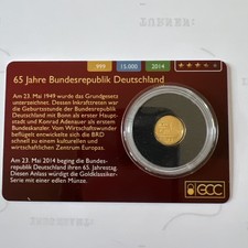 Goldmünze 0 5g Feingold 999 Im Original Blister Topzustand Zertifikat