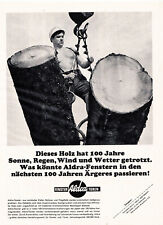 3w20470/ Alte Reklame von 1968 – Fenster u. Türen von ALDRA – 2223 Meldorf