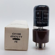 6SN7GTY 6SN7GT CV1988 BRIMAR