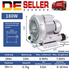 180W Seitenkanalverdichter