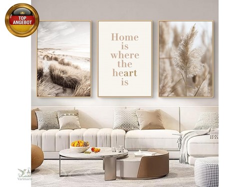 Moderne 3er poster - 3er, set,