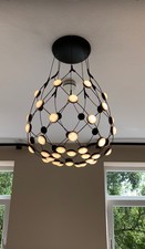 Pendelleuchte LUCE PLAN MESH,schwarz/satiniert,dimmbar