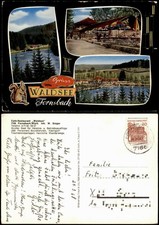Ansichtskarte Fornsbach-Murrhardt Gruss vom Café-Restaurant Waldsee 1968