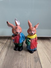 Altes Vinyl Hasenpaar /