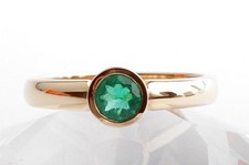 Smaragd Ring 0,36ct 750 18K