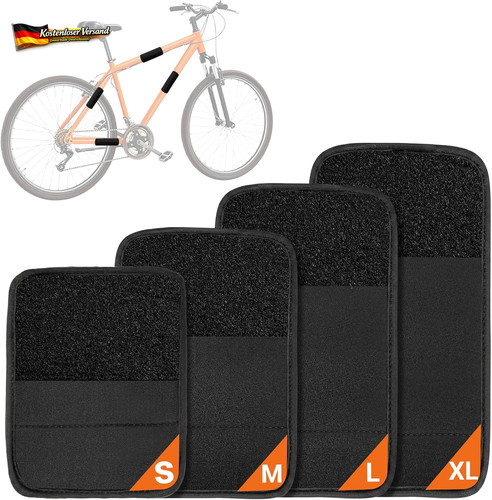 Fahrrad rahmenschutz set 4er - rahmenschutz-set,