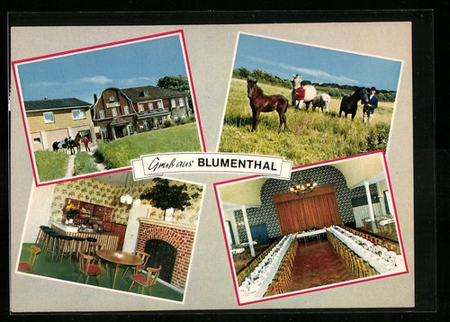 Blumenthal bei holzdorf - ak,