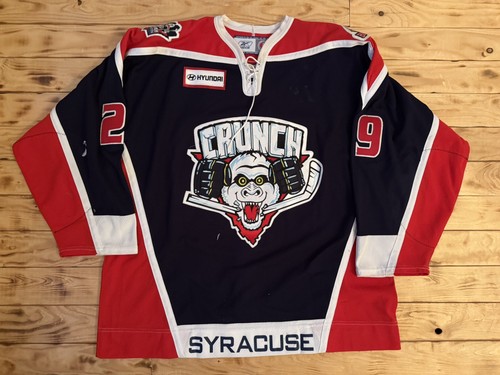 Game worn syracuse crunch - syracuse,