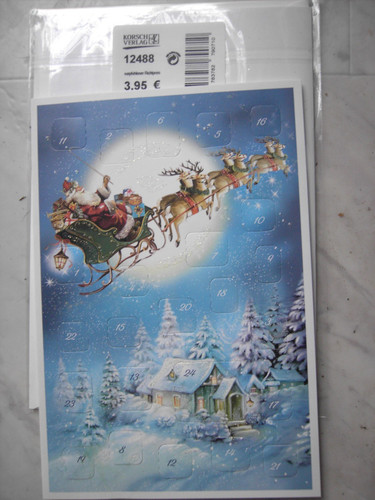 Adventskalender nostalgie - adventskalender,