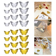 3D Schmetterlinge 12er Set +