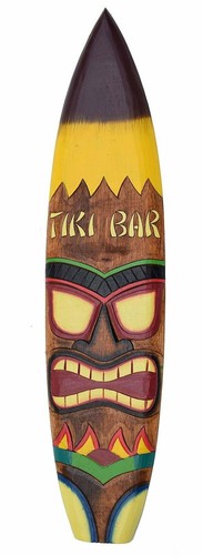 Surfbrett 100cm mit tiki - surfbrett,
