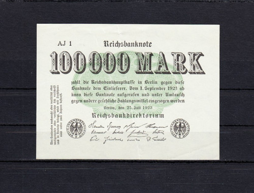 100 000 mark 1923 ro - mark, (ro