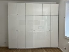 IKEA PAX Kleider- / Büroschrank : 300x 270x 38 TIEFE ! , Hochglanz FARDAL Tür 