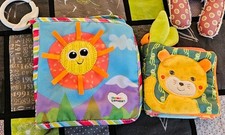 2 x Knister Buch / 1 x Giraffe