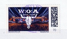 Deutsche Post Limitierte Sonderedition Wacken 70  - gestempelt