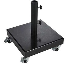 Sonnenschirmständer Schirmständer Schirmfuß Schirmhalter Granit 25 kg 55 mm