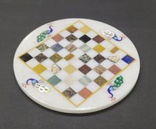12 " Marmor Schachbrett Tisch