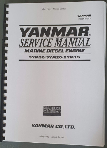 Yanmar service manual - yanmar,