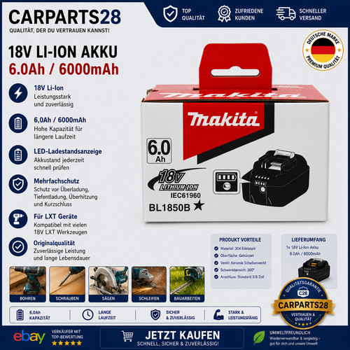 Makita original ersatz akku - original,