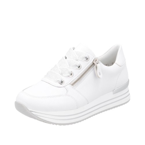 Remonte leder sneaker weiß - sneaker,