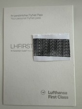 Lufthansa LH First Class Wifi