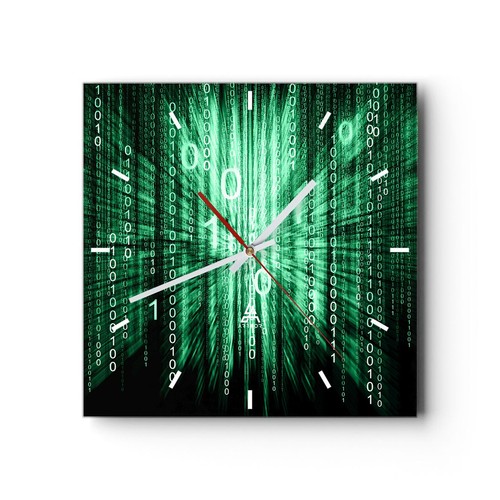 Modern wanduhr 40x40cm analog - wanduhr,