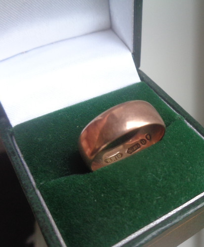 Rosa gold hochzeitsring 9ct - hochzeitsring,