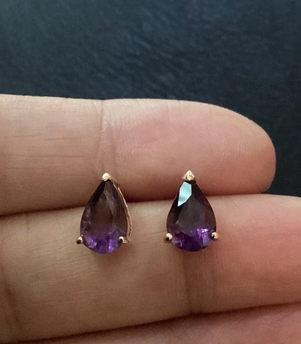Vintage 10k gelbgold amethyst - 10k,