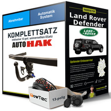 Anhängerkupplung abnehmbar für LAND ROVER Defender +E-Satz NEU AHK