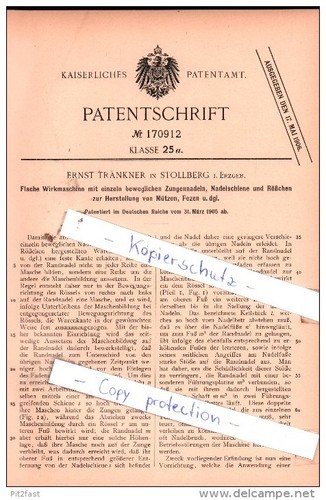 Original patent ernst - original,