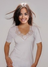 Da.Unterhemd Spencer Halbarm