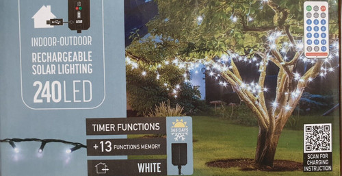 Led solar lichterkette usb - solar,