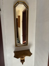 Antike Flurgarderobe/ Spiegel