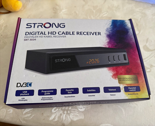 Strong srt 3034 dvb - srt, digital