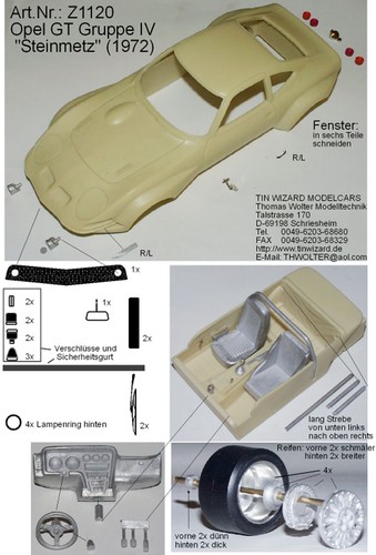 1972 opel gruppe - opel, gt