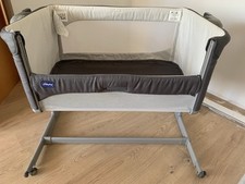 Chicco Next2Me Magic Evo Beistellbett Reisebett Höhenverstellbar & atmungsaktiv
