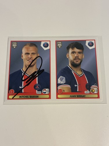 Mitchel bakker autogramm - bakker,